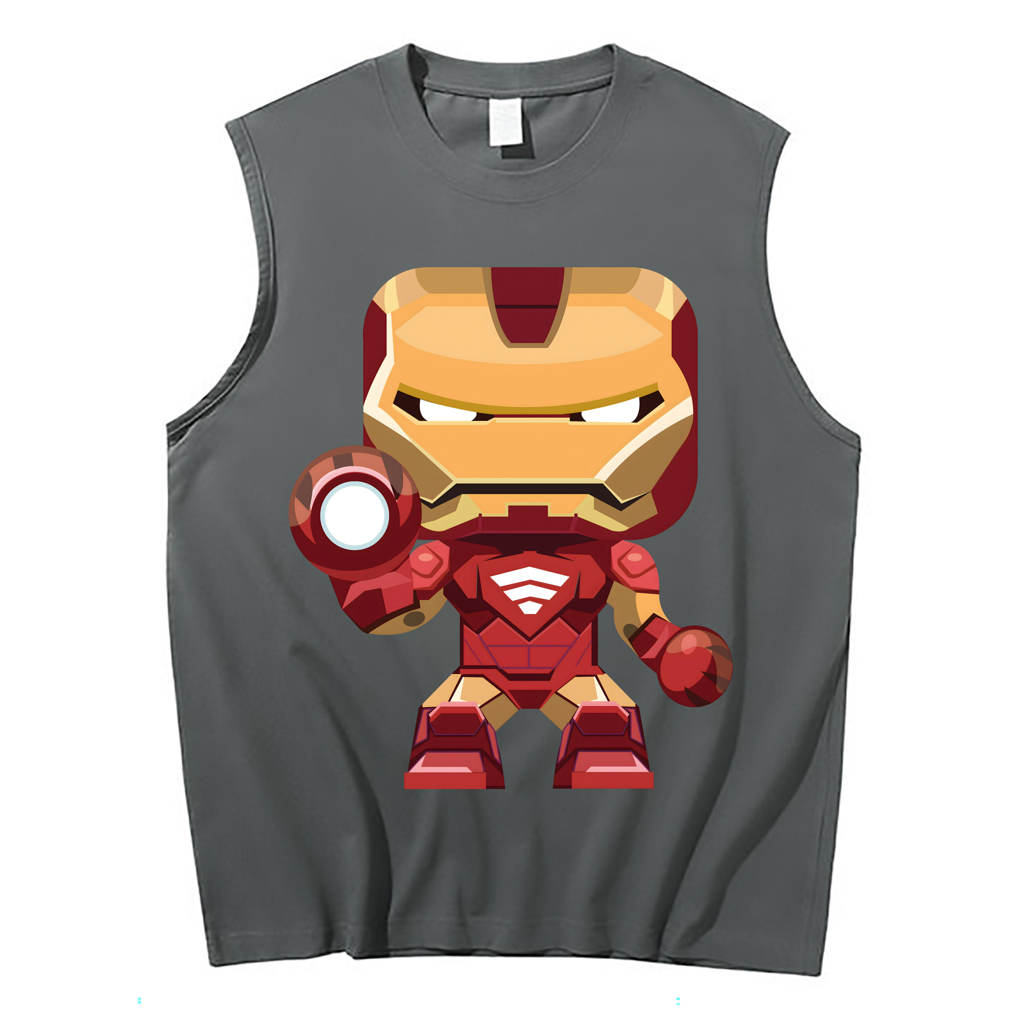 （画像用） アベンジャーズ The Avengers コットン100％タンクトップ（フロントプリント）